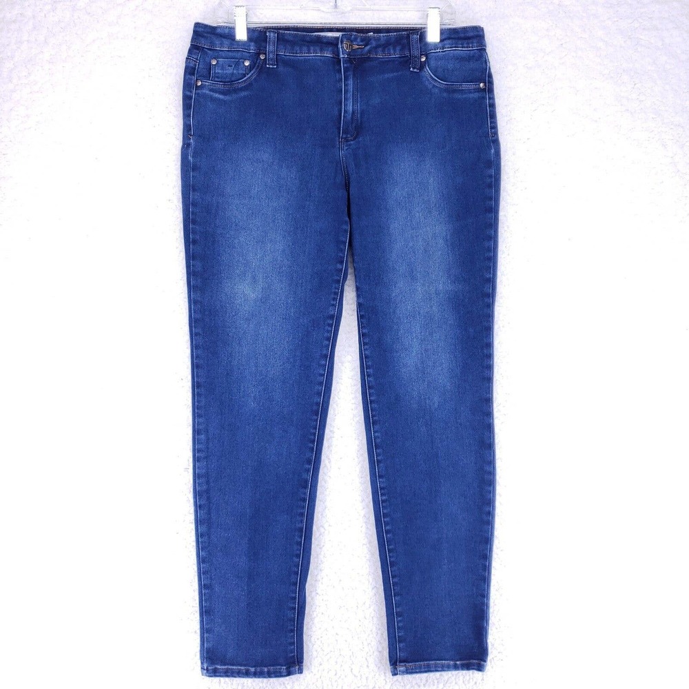 TRACTR Skinny Jeans Womens Size 32 Mid Rise Soft Denim Casual Pants
